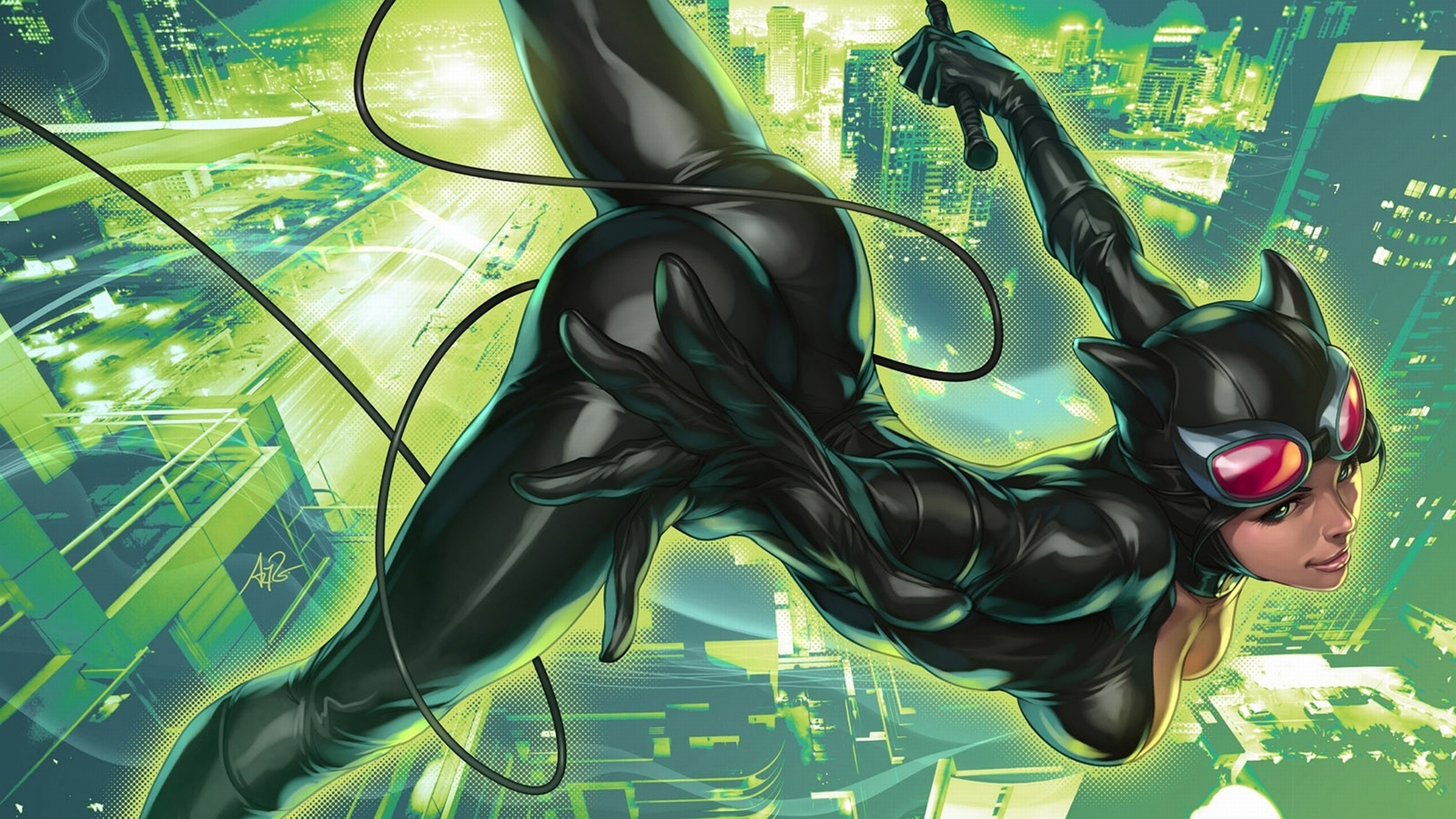 Sexy catwoman fan art