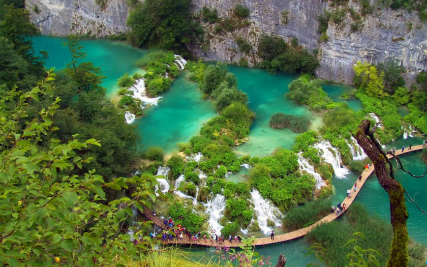 Plitvice Lakes National Park Croatia’s Hd Wallapaper : Wallpapers13.com