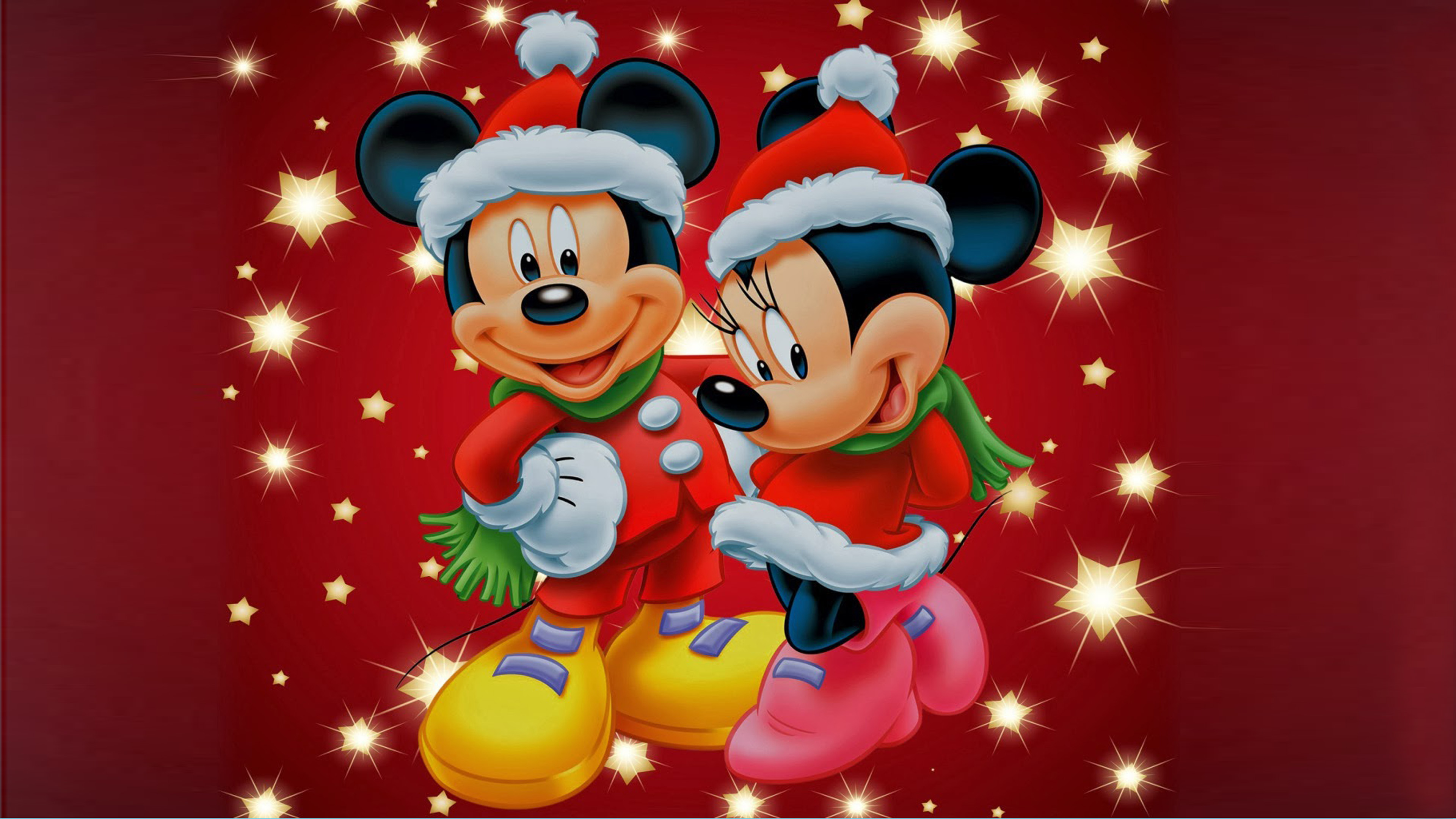 Mickey Mouse Christmas Wallpaper Widescreen