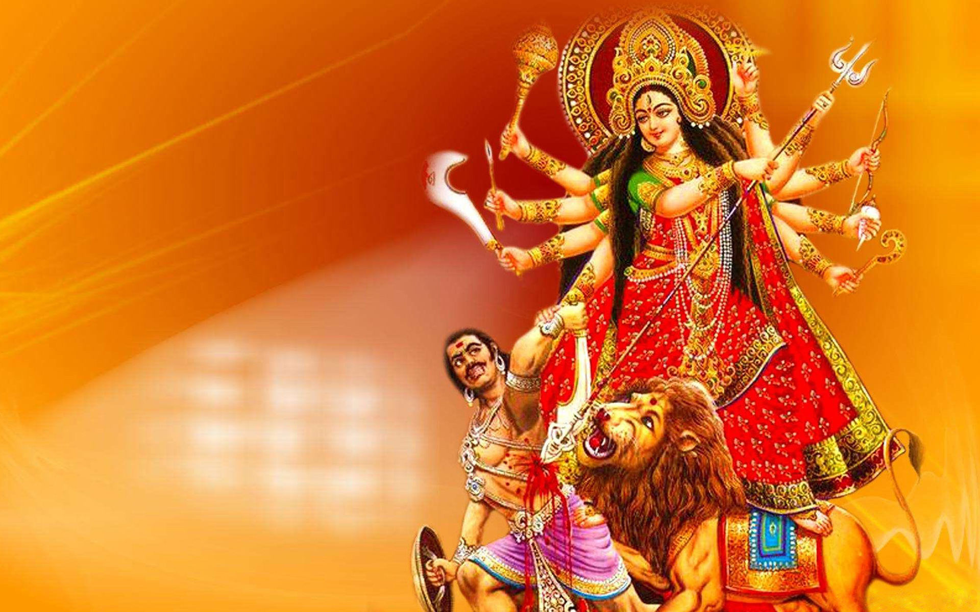 Maa Durga Images Best Images For Desktop Hd Wallpaper 1920x1200