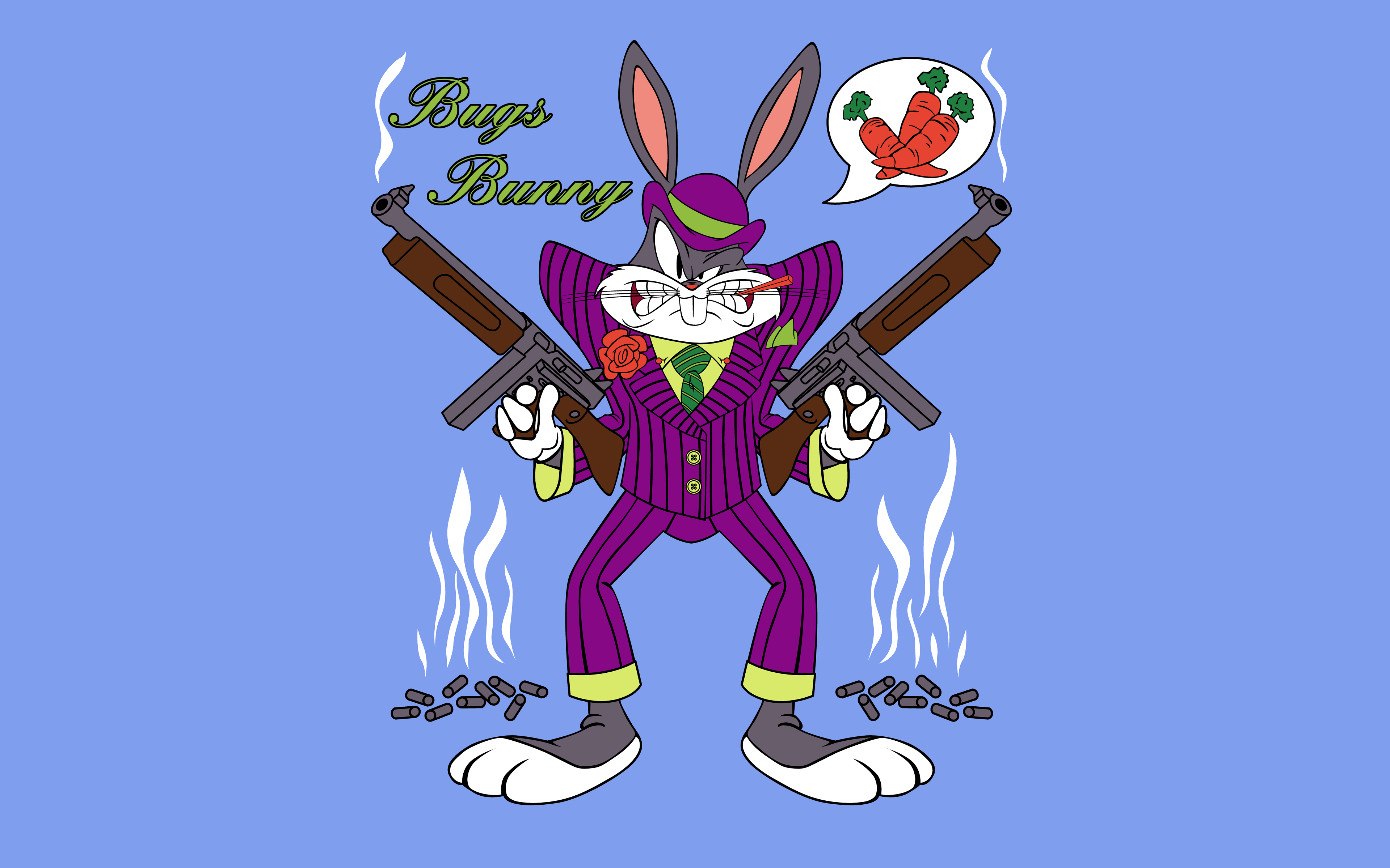 Багз Банни кролик Gangster