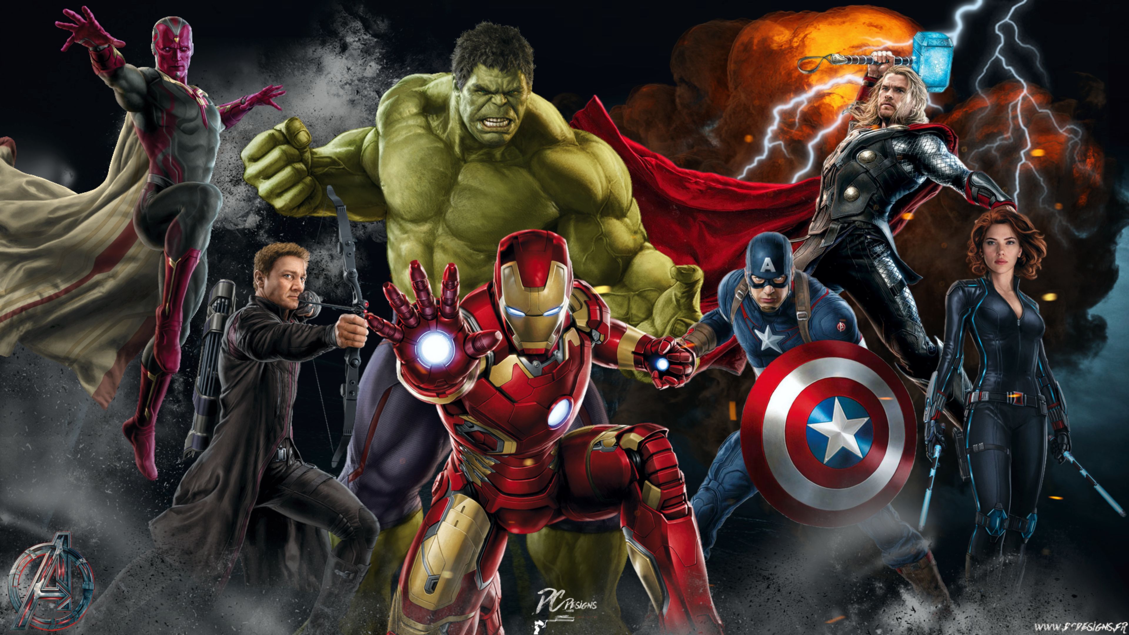 Avengers Age Of Ultron Tony Stark (iron Man) Ultra Hd 4k Wallpaper 3840x2160