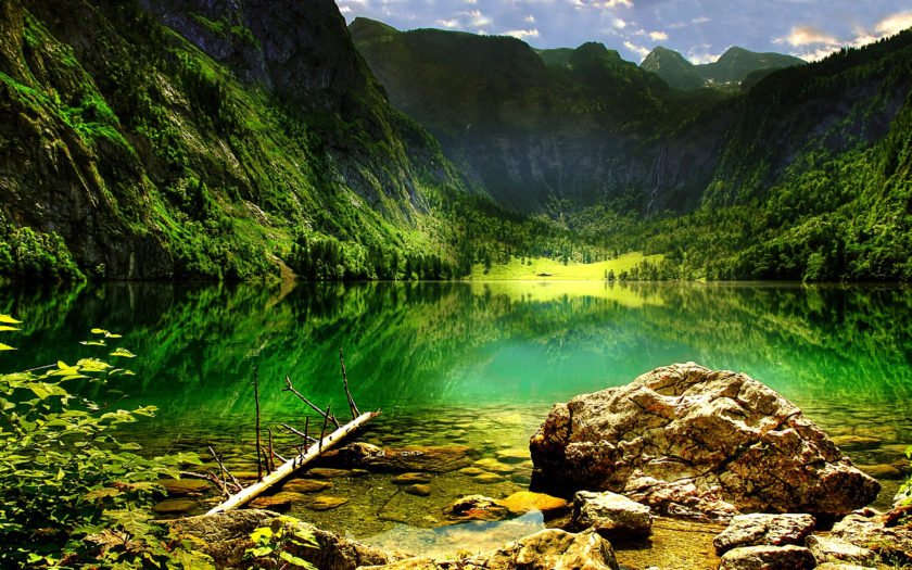 Königssee Mountain Lake In The Bavarian Alps Lake In Germany Ultra Hd ...