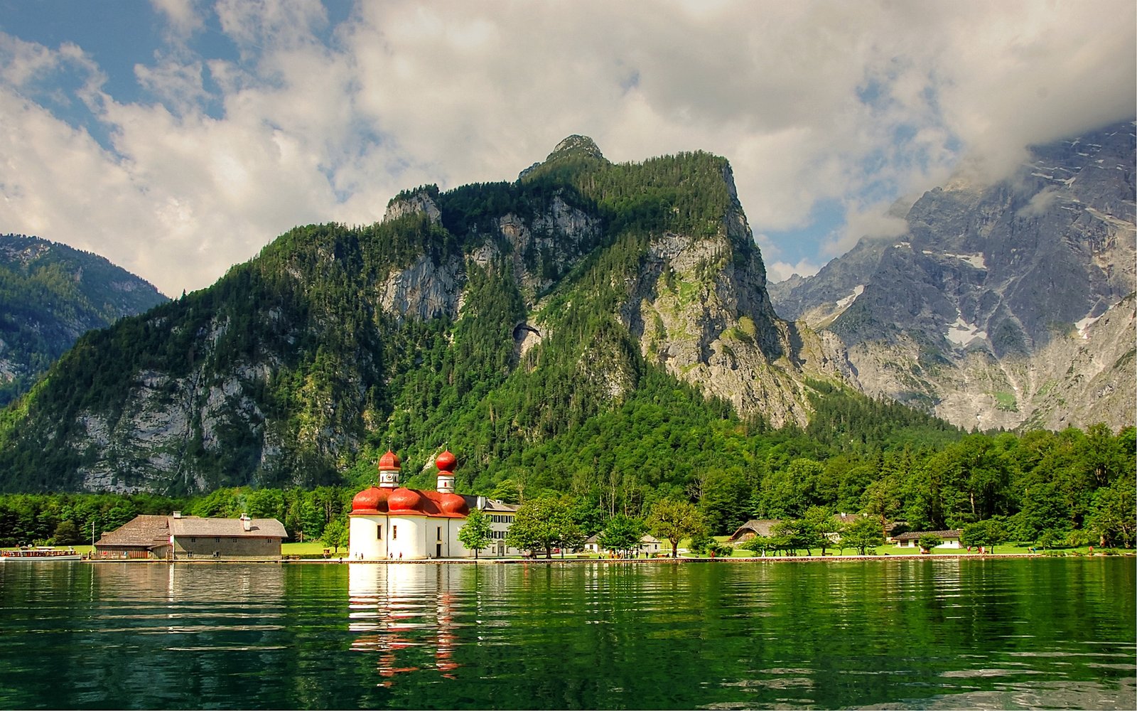 St.Bartholomew's Church Roman Catholic Pilgrimage Berchtesgaden Lake