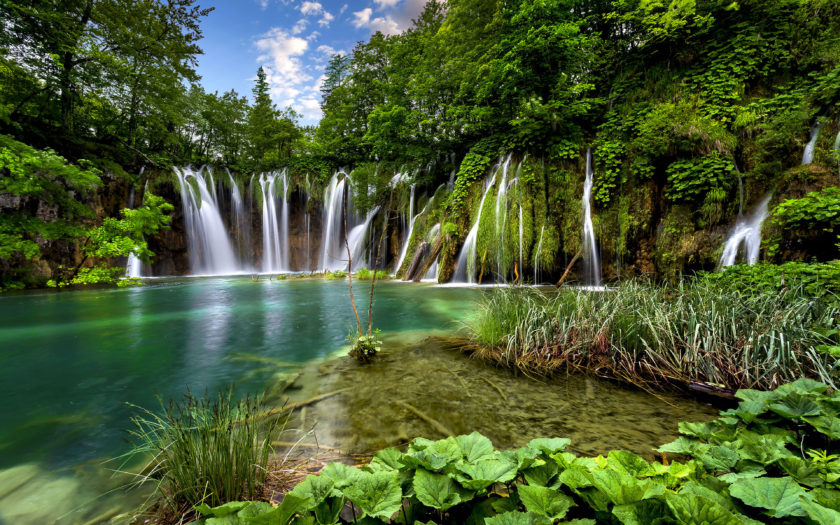 Plitvice Lakes Landscape Photo National Park Croatia Wallpapers Hd For ...