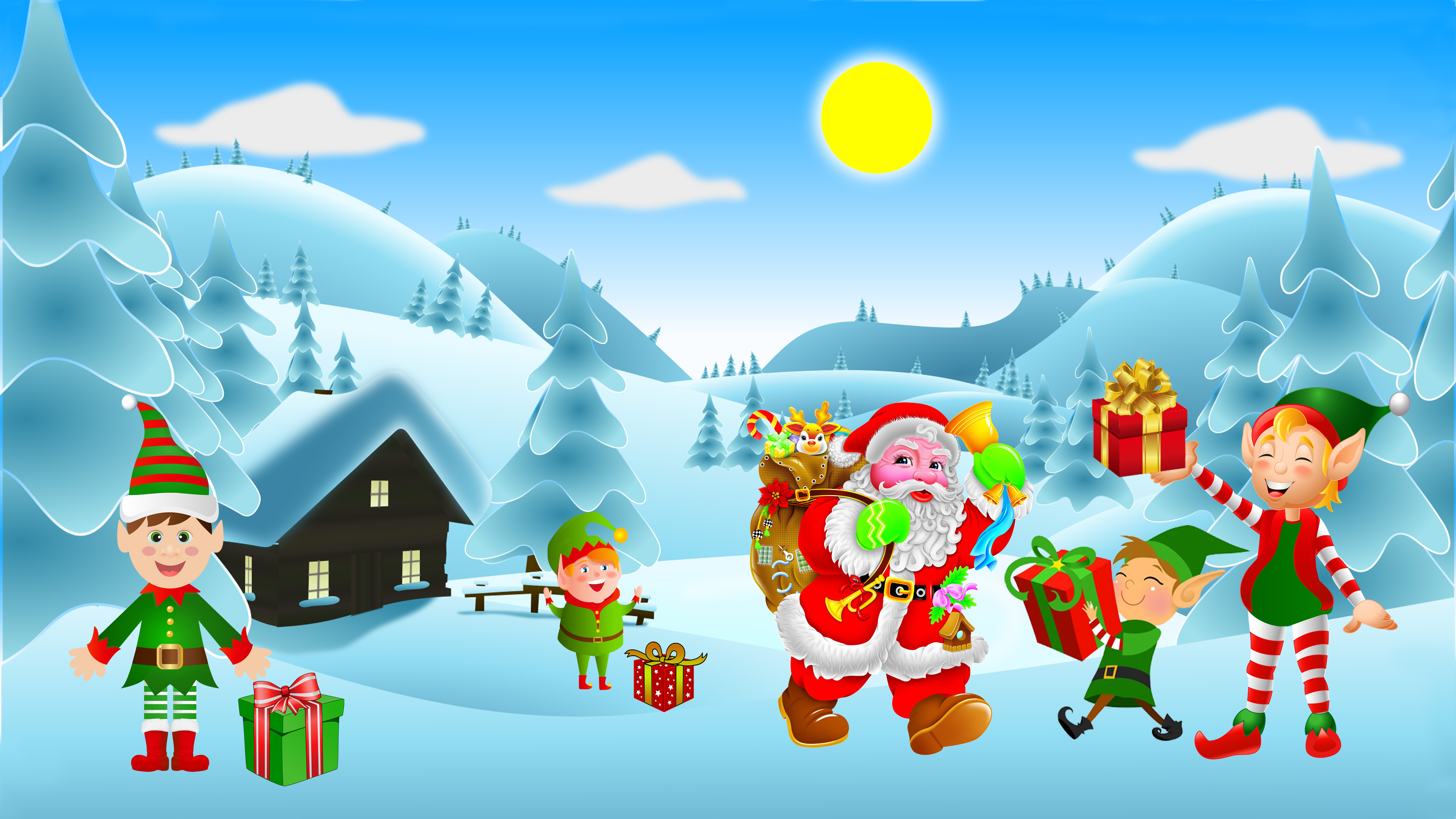 Merry Christmas 2560x1500 for your  Mobile  Tablet HD wallpaper  Pxfuel