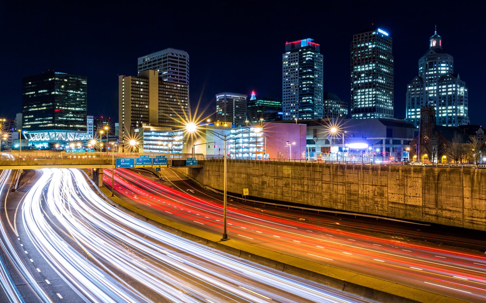 Hartford Is The Capital Of Connecticut United States Traffic On Yankee